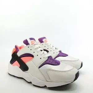 Nike | Shoes | Nike Air Huarache Bright Mango Purple White  display picture 3